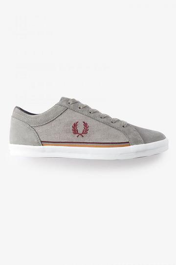 Fred Perry Baseline Miesten Kengät Harmaat | FI 1935ILHS